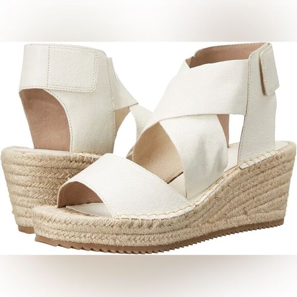 Eileen Fisher Shoes - Eileen Fisher Women's Willow Espadrille Wedge Sandal Size 9